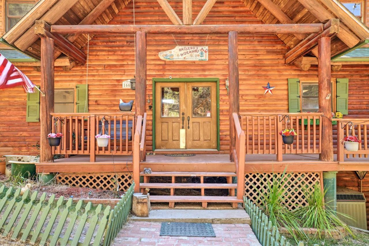סונורה Stunning Log Cabin With Great Views, Firepit, Deck Near Twain Hart מראה חיצוני תמונה