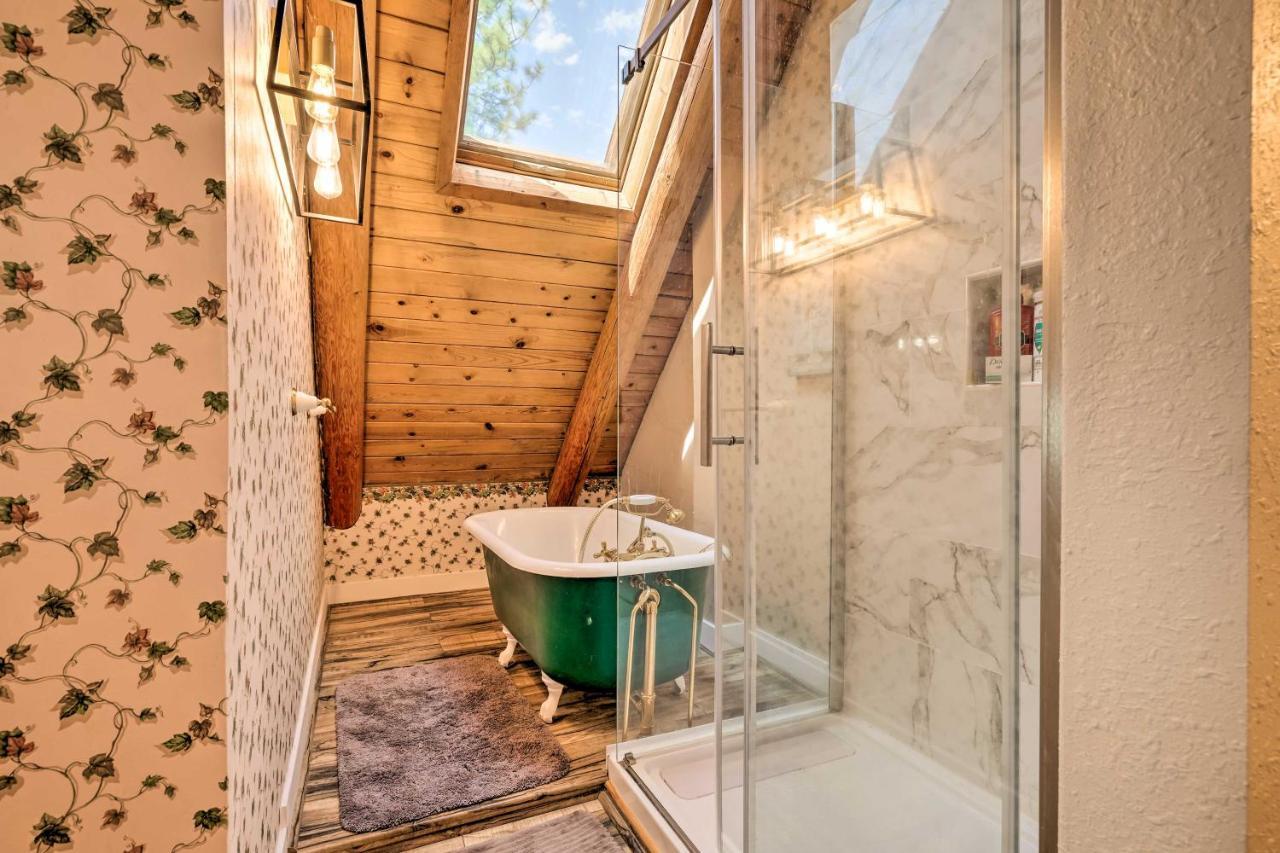 סונורה Stunning Log Cabin With Great Views, Firepit, Deck Near Twain Hart מראה חיצוני תמונה