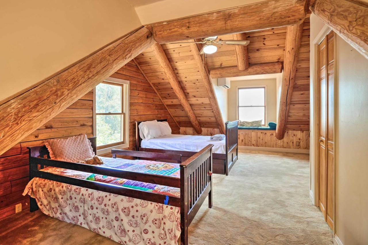 סונורה Stunning Log Cabin With Great Views, Firepit, Deck Near Twain Hart מראה חיצוני תמונה